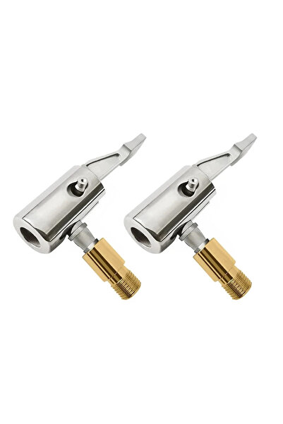 Choice3 قطعتان من موصل مضخة هواء محمولة غير منفوخة لإطارات السيارات، قابلة لل...