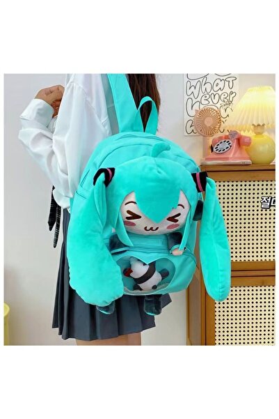 oyuncakçı savaş & europe shop Hatsune Miku Sırt omuz Çantası büyük boy Uzun K...