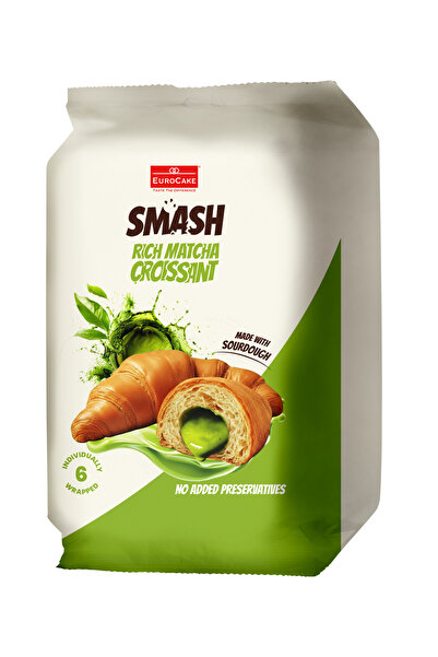 Eurocake Smash Rich Matcha Croissant 240g (40g x 6)
