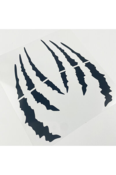 Choice12 12x13CM(S)for helmet LK-CTZ008DK-Black-G 1Pair Monster Claw Scratch ...