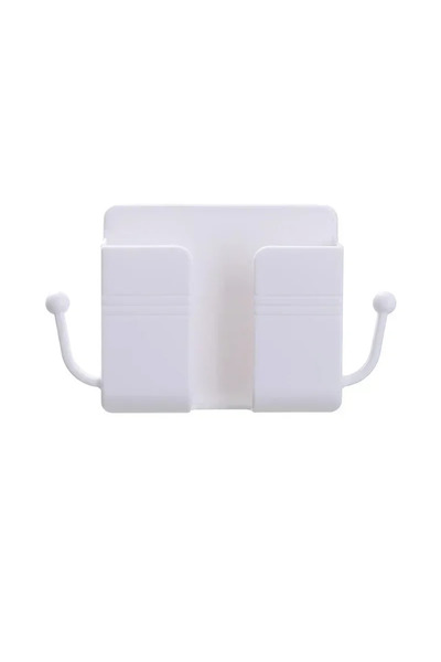Choice WHITE New Wall Mount Phone Holder Self-Adhesive Wall Organizer Storage...