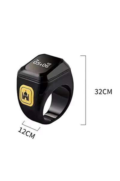 Generic iQiIBLA Smart Digital Qibla Ring, Islamic Prayer Kaaba Direction Ring...