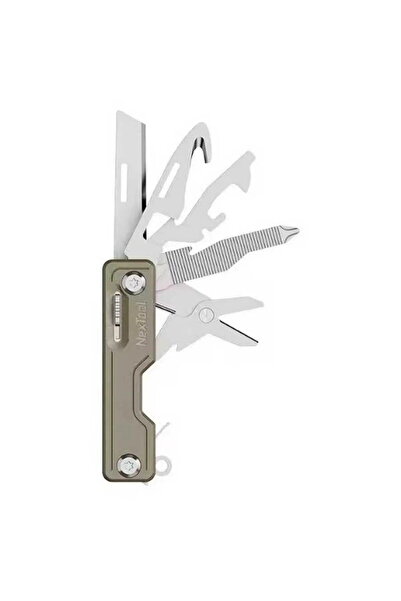 OEM NexTool NE20100 10-in-1 multi-tool knife, khaki