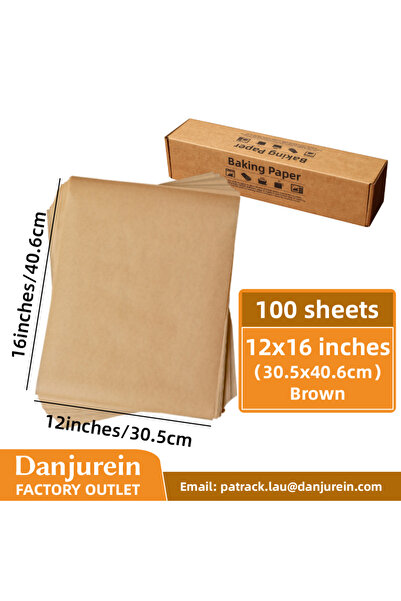 Choice6 ورق خبز بني اللون، مقاس 12×16 بوصة، 100 قطعة، بأحجام 4 و6 و8 و9 و10 و...