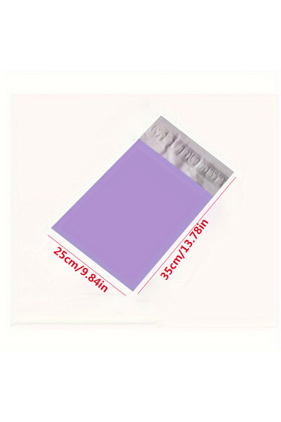 choice2 25x35cm 50pcs 50Pcs Purple Courier Mailer Bags Packaging Poly Package...