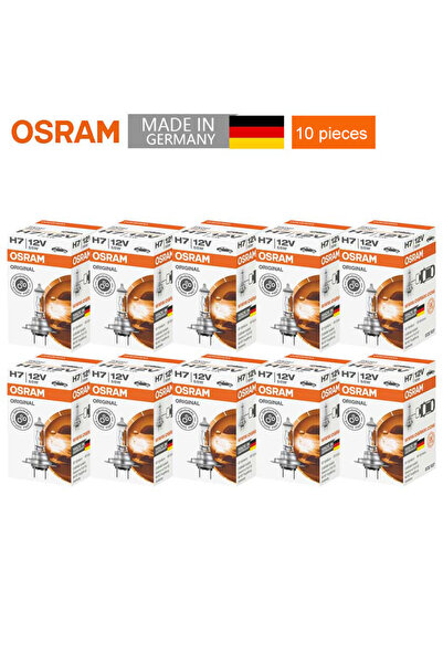 Choice5 H7 10PCS OSRAM 10pcs H4 H7 H11 HB3 HB4 Original Lamp 3200K Head Light...