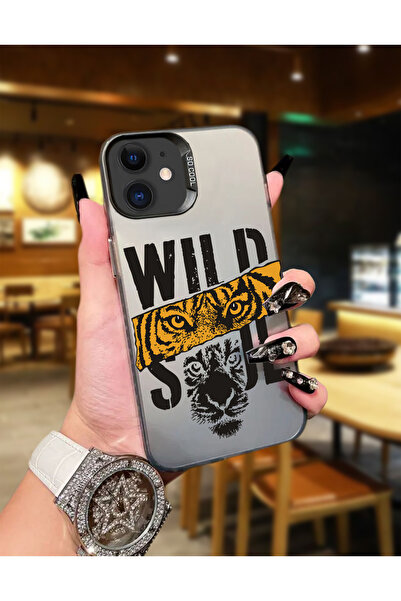 Caseji حافظة هاتف مقاومة للأوساخ متوافقة مع آيفون 11 موديل Wild Soul MK01A