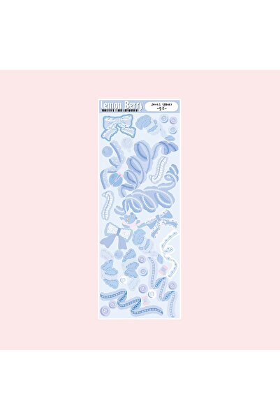 Choice5 02 Korean Laser Glitter Bow Ribbon Stickers Phone Case Laptop Desk Bo...