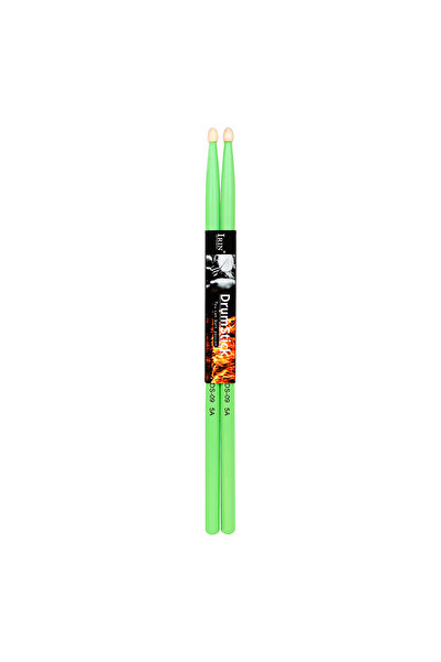 Choice4 Green 5A 1 Pair Colorful Drumsticks 5A/7A Drum Sticks Professional Dr...