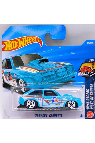 HOT WHEELS 76 Chevy Chevette Drag Racers 1/10 76/250