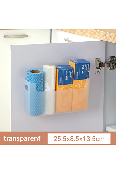 Choice8 B Large 1pcs Non Perforated Cling Film Rack Inside Cabinet Wall Shelf...