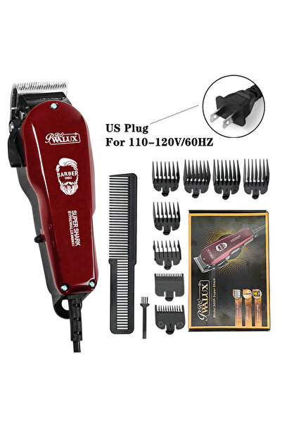 Choice1 ماكينة حلاقة شعر احترافية بقوة 10 واط، تعمل بسلك كهربائي، مزودة بقابس...