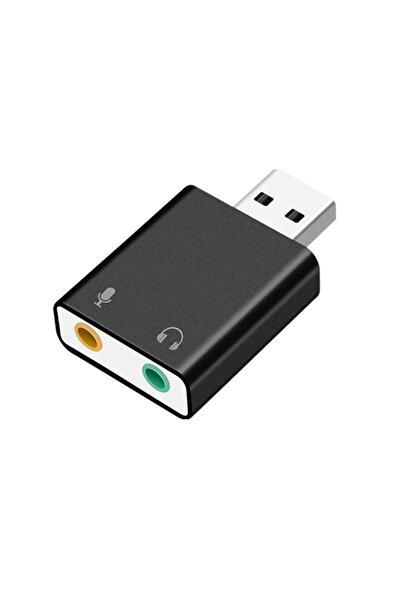 Choice1 محول بطاقة صوت خارجية أسود من النوع C بمنفذ صوت 3.5 ملم إلى USB-C لأج...
