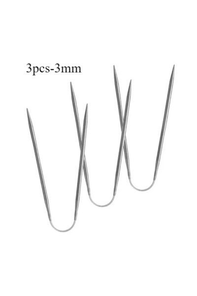 choice2 3pcs-3mm knitting needles crochet hook set crochet hook Knitting Need...