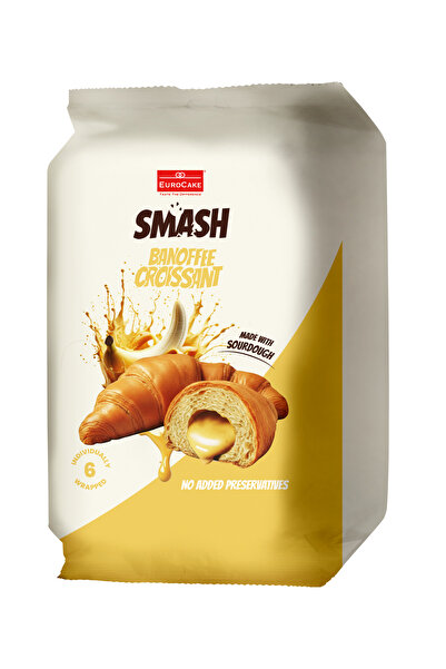 Eurocake Smash Banoffee Croissant 240g (40g x 6)