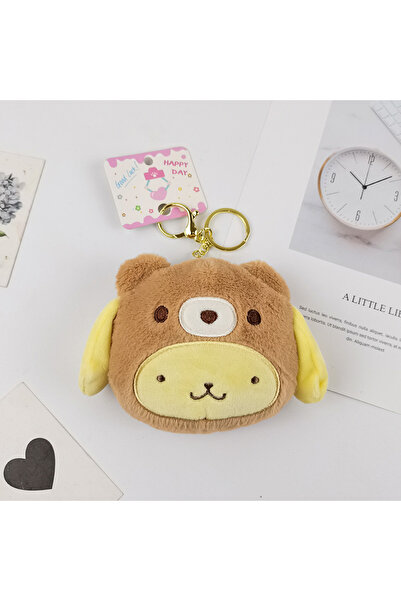 choice2 huanggou Sanrio Kuromi Plush Keychain Wallet Melody Cinnamoroll Plush...