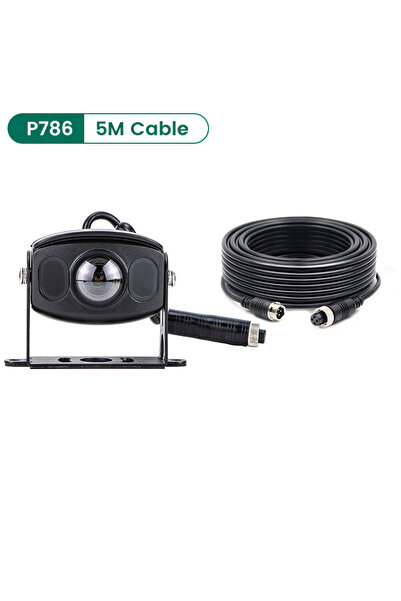 Choice3 أضف كابل بطول 5 أمتار لكاميرا الرؤية الخلفية للسيارة GreenYi بزاوية ر...