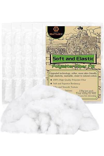 Choice8 حشوة ألياف البوليستر البيضاء عالية المرونة الممتازة بوزن 650 غرامًا (...