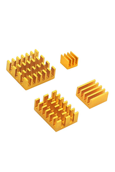 Choice7 AX030-Gold-4pcs مبرد شريحة GPUHOLD، 4 قطع/5 قطع، لراسبيري باي 2/3/4 (...
