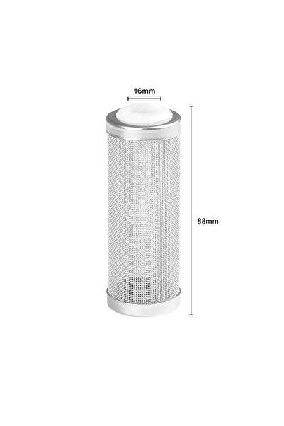 Choice5 فلتر مدخل تدفق حوض السمك الأبيض 16 مم 12/16 مم، شبكة من الفولاذ المقا...