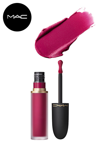 M.A.C Powder-Like Matte Lip and Cheek Mousse Liquid Lipstick with 10-Hour Moi...