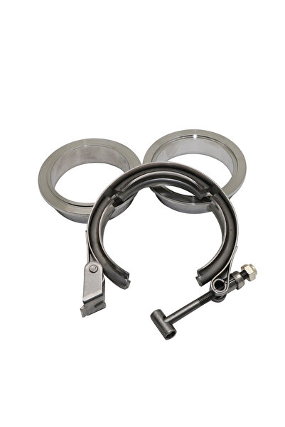 Choice55 2.5 inch 63mm Quick release kit Universal 304 Stainless Steel V Band...