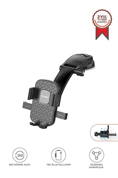 Torima Telefon Tutucu 2si1 Arada Vakumlu Ev Ofis Araç İçi Oto Aksesuarları JX...