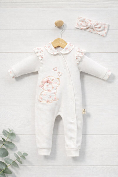 Panfilia 100% Cotton Baby Girl Long Sleeve Seasonal Cute Jumpsuit