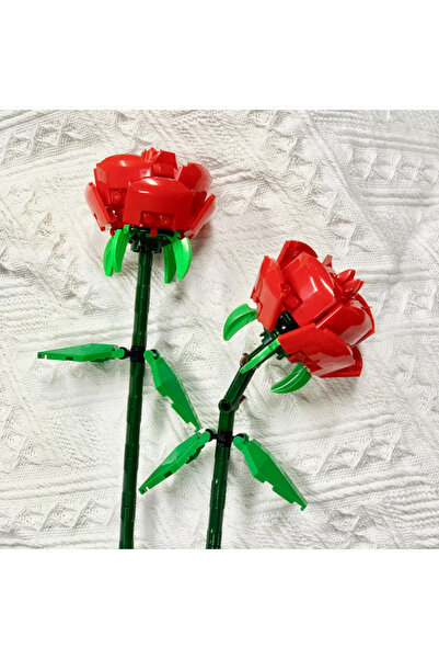 Choice53 بدون صندوق - قطعة واحدة - زهرة هون روز، بناء زهور سوداء، باقة زهور أ...