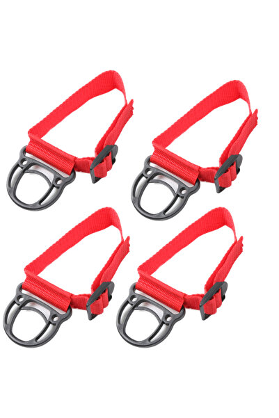 Choice1 Red 4Pieces 4PCS Coat Hook Clothes Hanger 45cm for Jeep Wrangler TJ J...
