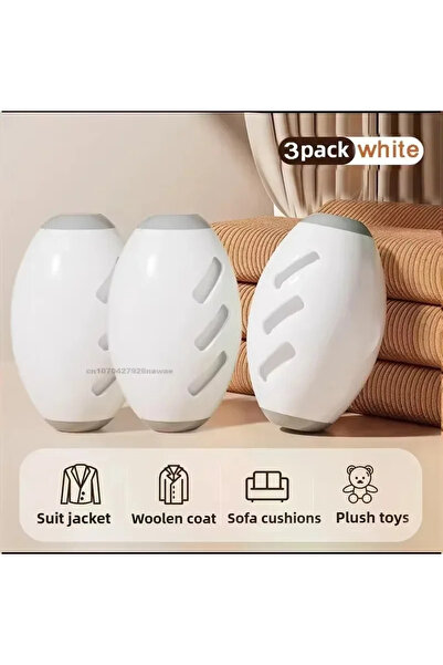 Choice7 3 قطع - بكرات إزالة الوبر البيضاء القابلة لإعادة الاستخدام، عالية الج...