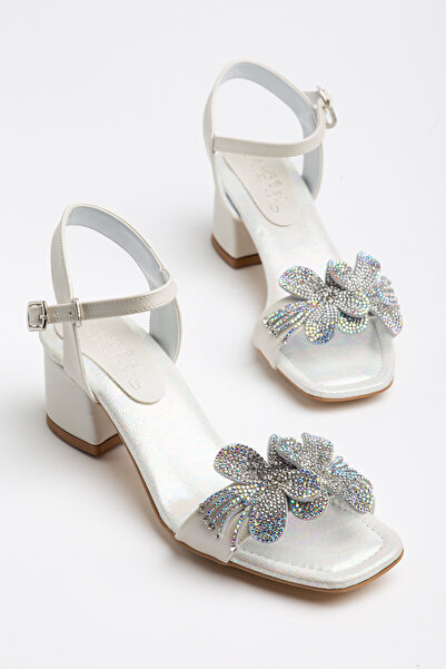 Sabella Moda pantofi pentru fete, rochie de seara, cu detalii florale, ortope...