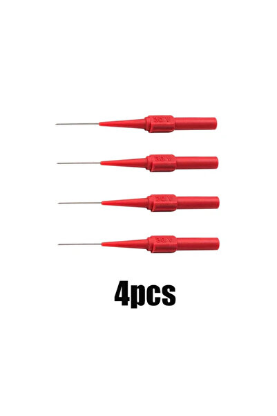 Choice10 Red 4pcs 10Pcs 30V Diagnostic Tools Multimeter Test Lead Extention B...