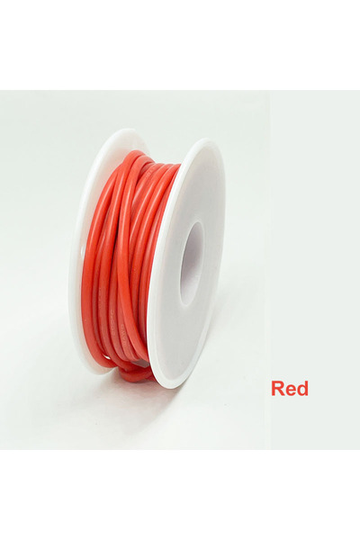 Choice70 سلك سيليكون أحمر بطول 10 أمتار، مقاس 22 AWG، متوفر بأحجام 16، 18، 20...
