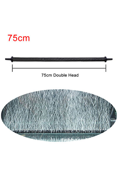 choice2 مضخة هواء مزدوج بطول 75 سم لحوض السمك، أنبوب تهوية قابل للانحناء، مزو...