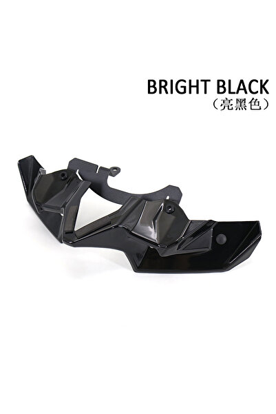 Choice3 Bright black Carbon fiber Motorcycle Z 900 Naked Front Spoiler Wingle...
