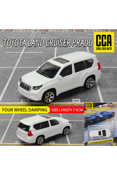 choice2 تويوتا برادو CCA MSZ 1:64تويوتا لاند كروزر نموذج معلق رائع لسيارة كلا...