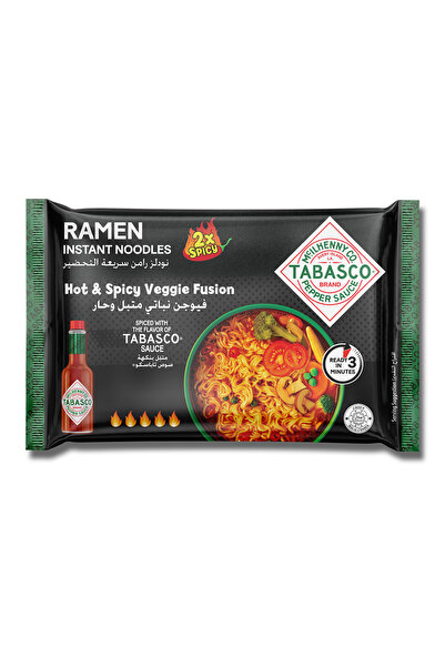 Tabasco ® Ramen Instant Noodles Hot & Spicy Veggie Fusion 375G