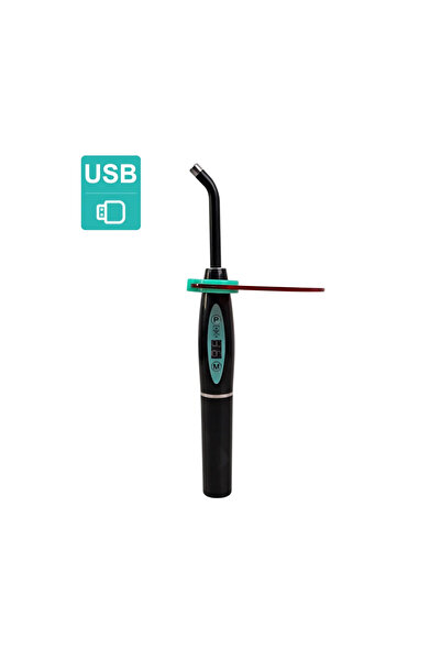 Choice1 جهاز معالجة الأسنان اللاسلكي LED بقوة 5 واط، أسود اللون، يعمل بمنفذ U...