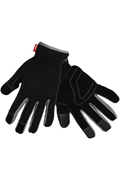 DEDRA EXIM Work gloves, PU nubuck, size 11