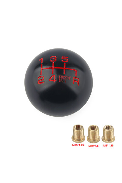 Choice3 مقبض ناقل حركة أسود بست سرعات بتصميم JDM، مقاس M10X1.5/M10X1.25/M8X1....