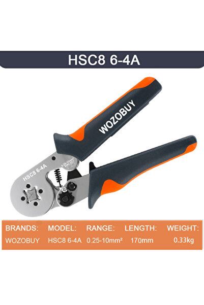 Choice8 أداة HSC8 6-4 الاحترافية لأدوات الكهرباء، أداة تجريد وقطع أسلاك الكاب...