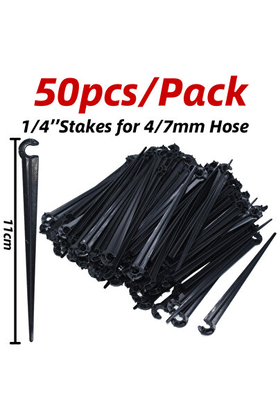 Choice3 B-Stakes-50pcs 1-50pcs Barbed Connectors Irrigation Fittings Drip Irr...