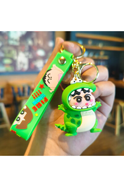 Choice حقيبة ظهر مينيسو بتصميم شخصية شين تشان الكرتونية، مزودة بإبزيم مفاتيح،...