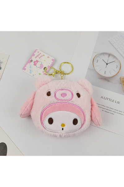 Choice1 meile Sanrio Kuromi Plush Keychain Wallet Melody Cinnamoroll Plushies...