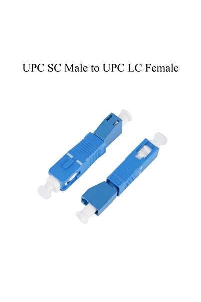 Choice5 محول ألياف ضوئية USC-M-ULC-F قطعة واحدة، من نوع APC/UPC FC/LC/SC/ST ذ...