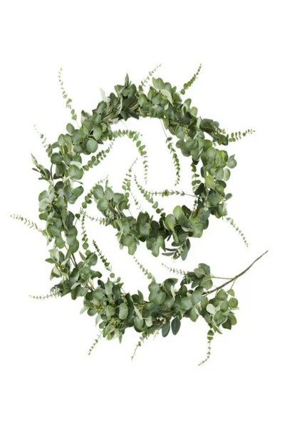 ROVERIM Blue Flowing Artificial Garland for wedding, party, outdoor, 175cm