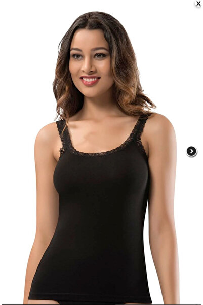 Erdem Women'S, 92% Cotton, 8% Elastane, Lace Strap 6-Piece Undershirt Set