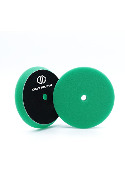Choice22 قطعة واحدة، وسادة تلميع سيارات خضراء سميكة القطع مقاس 5 بوصات، طقم ت...