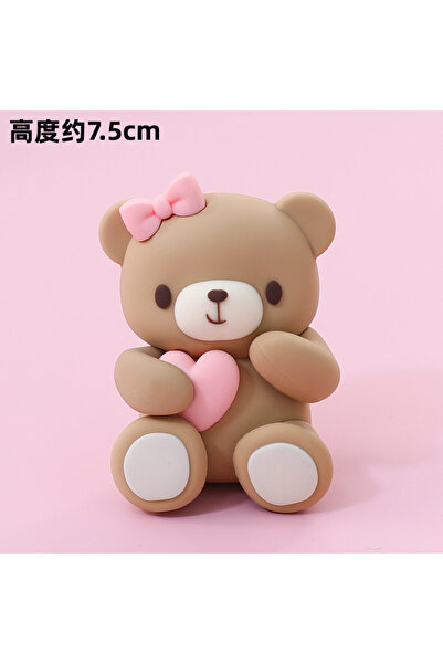 Choice5 style B Pink Blue Bear Birthday Cake Toppers Decoration Boy Girl Happ...